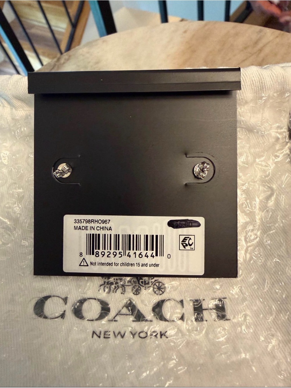 NWT Coach Pavé Rexy Swarovski Crystal Dinosaur Stud Earrings w/ pouch - Picture 3 of 5